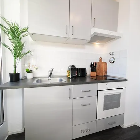 Apartment White - - Balcony - Fair - Kitchen Neuss